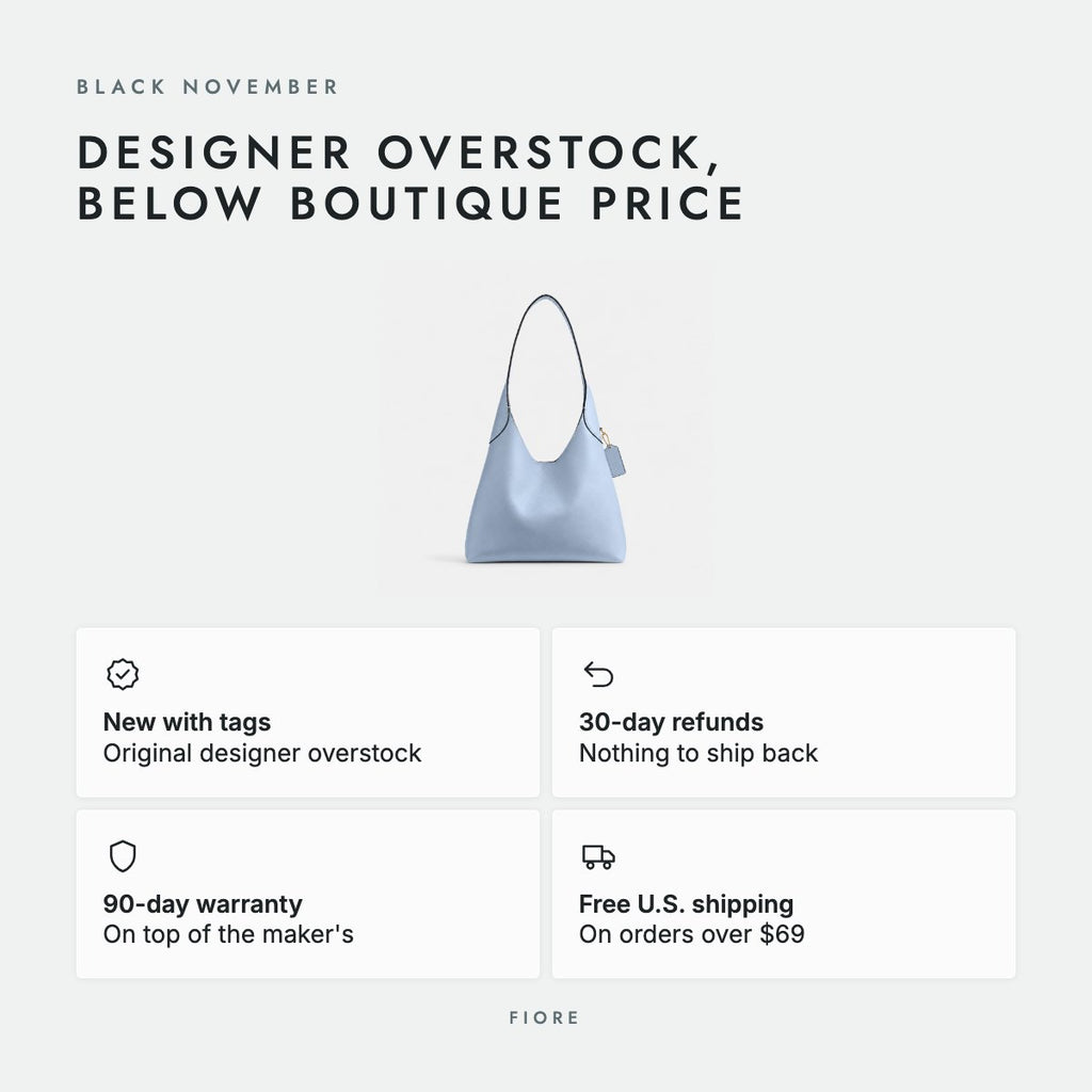 Bluebell Blue Grain Leather Hobo Shoulder Bag, photo 5