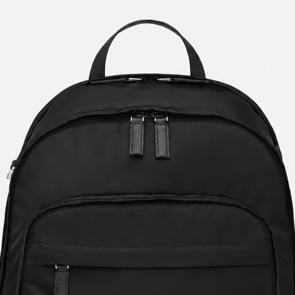 Black Leather Backpack, photo 2