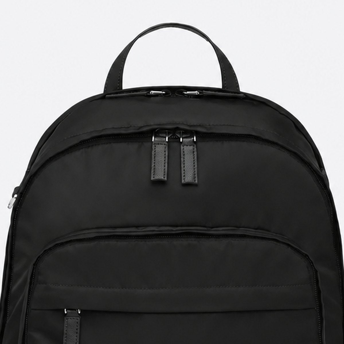 Black Leather Backpack, photo 2