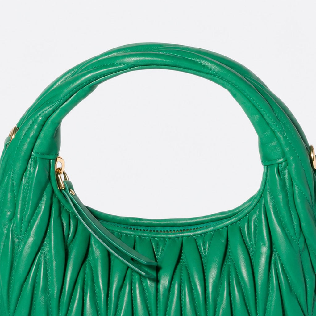 Mango Quilted Leather Hobo Bag, photo 2