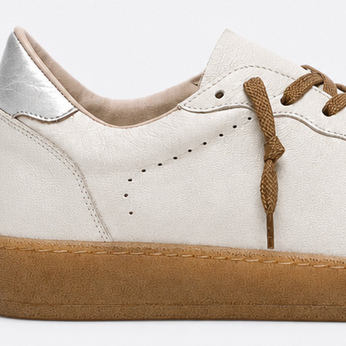 White Cotton Sneakers, photo 2