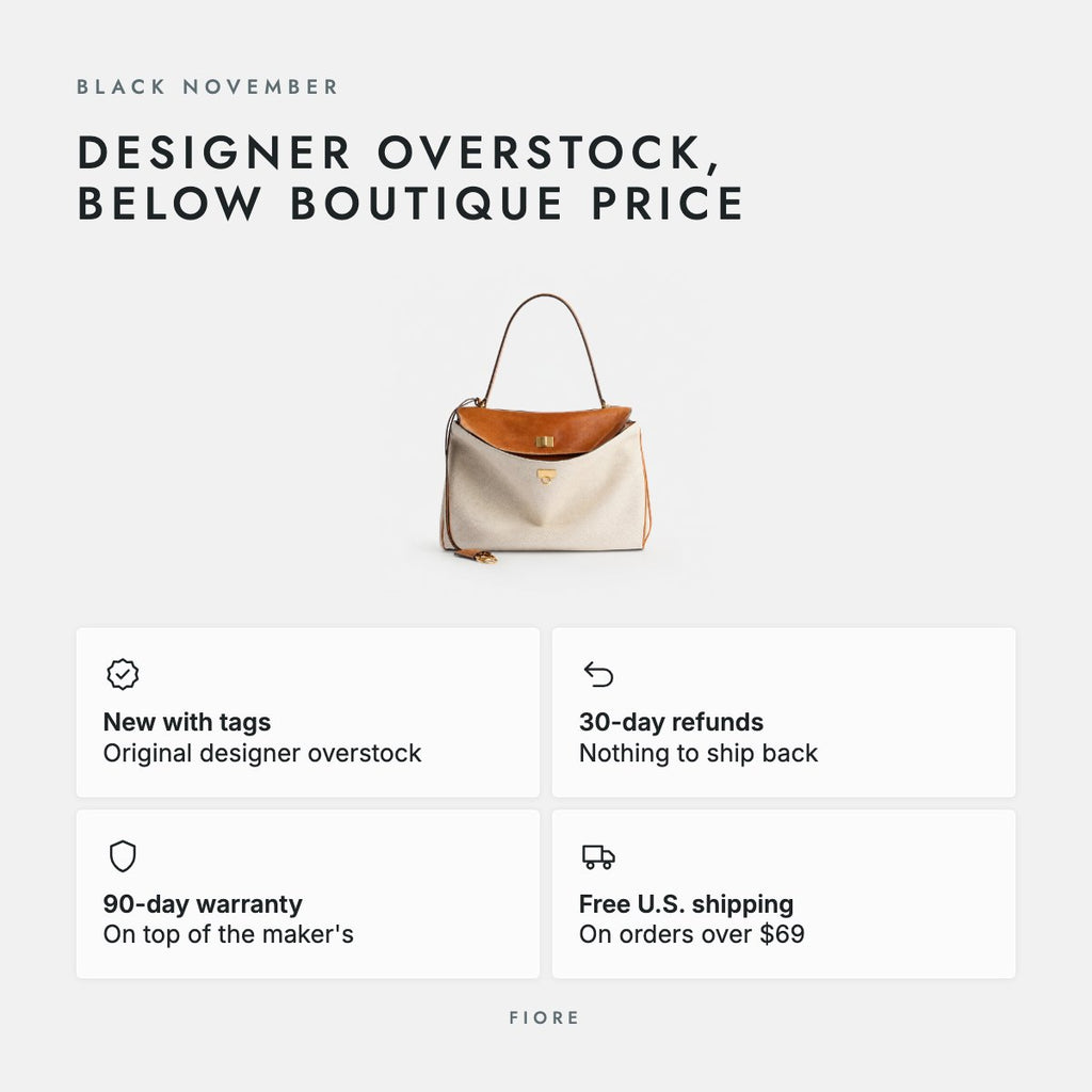 Beige Linen and Tan Leather Top-Handle Bag, photo 5