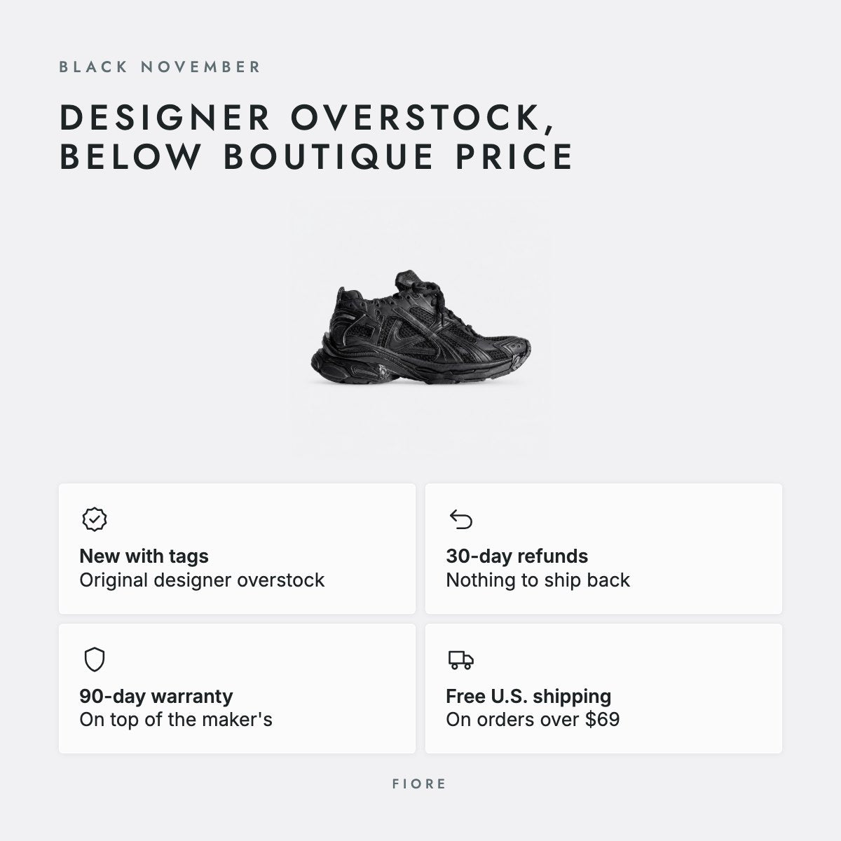 Black Layered Mesh Sneakers, photo 5