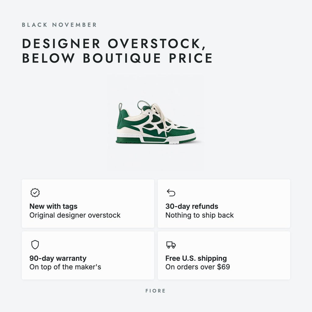 Green and Cream Mesh and Leather Sneakers, photo 5