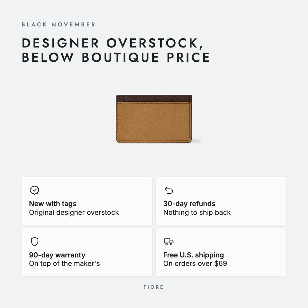 Brown Coated Canvas Card Case, photo 5