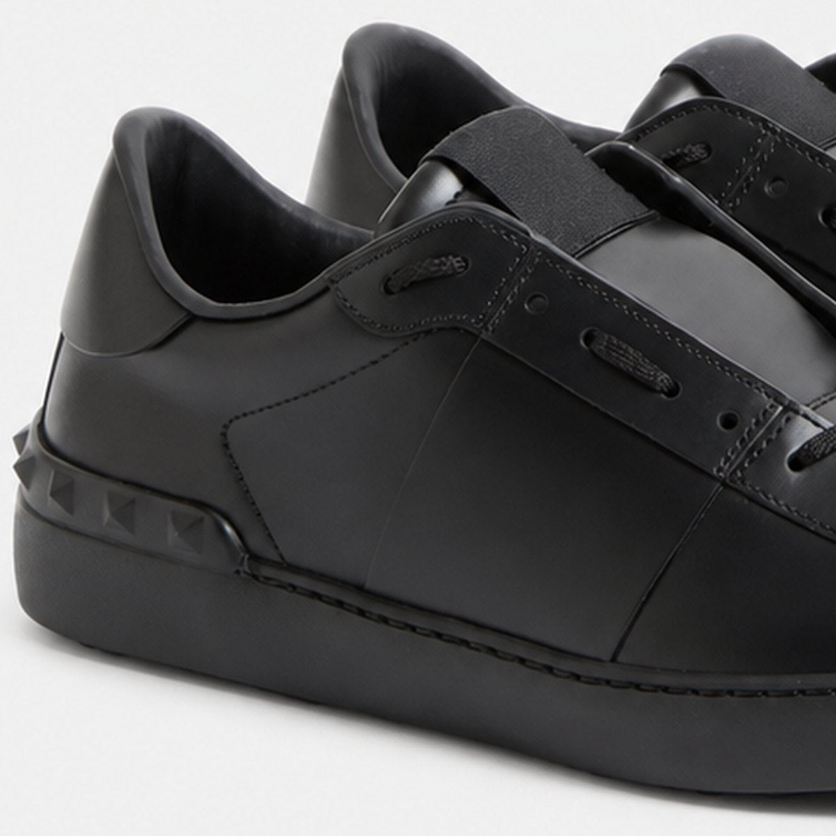 Black Leather Sneakers, photo 2