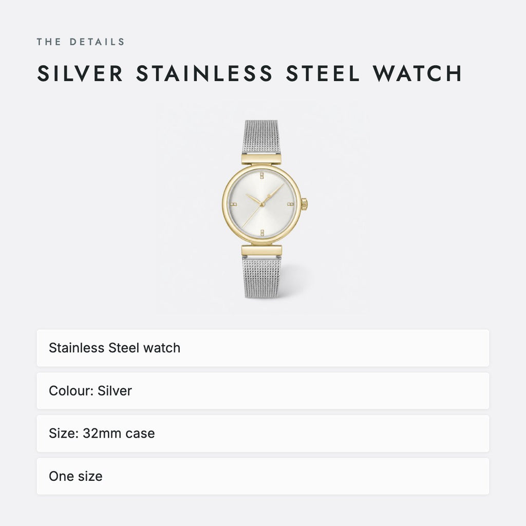Silver Stainless Steel Watch, photo 4