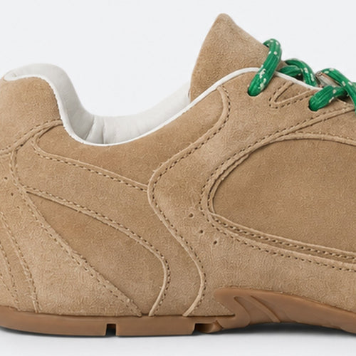 Beige Suede Sneakers, photo 2
