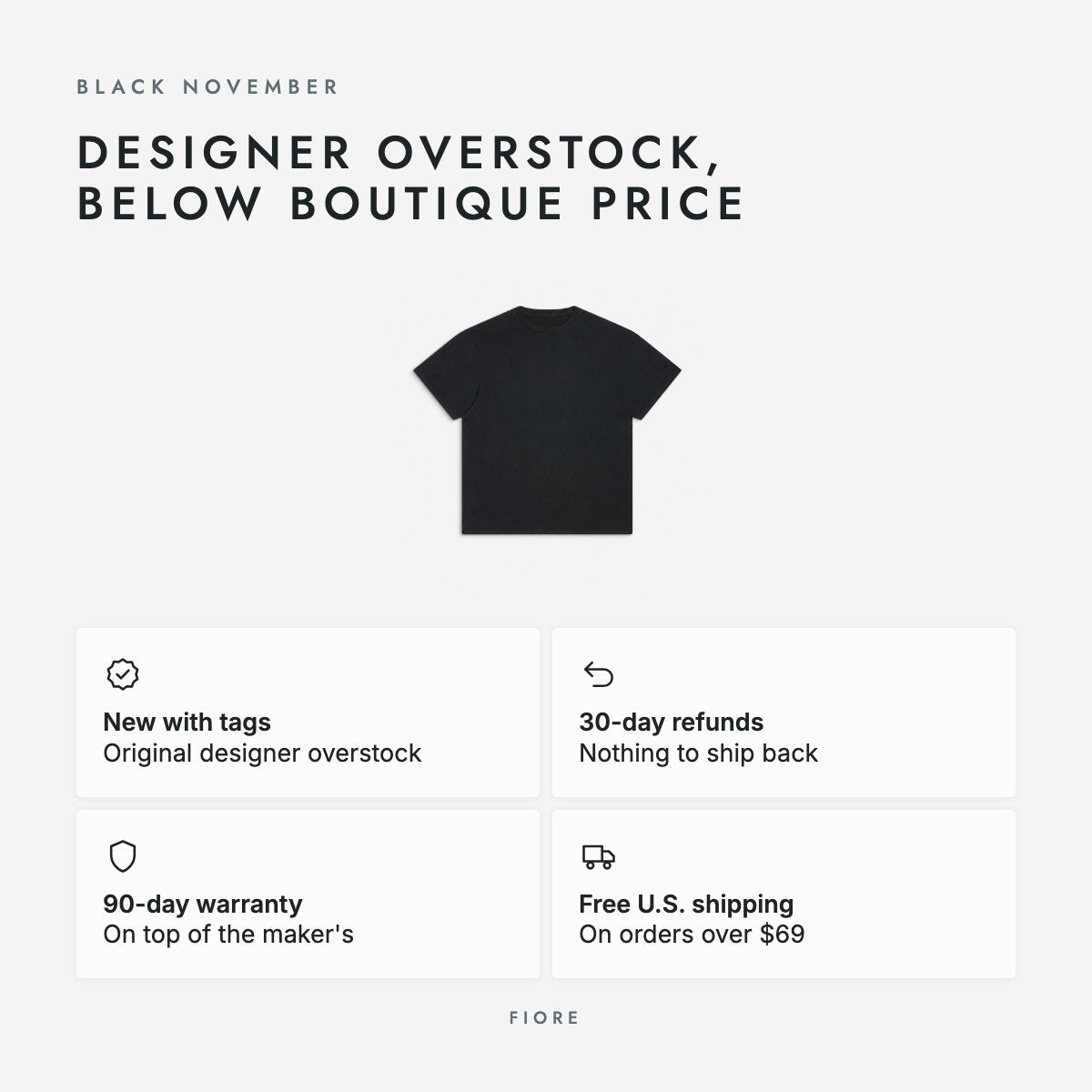 Black Cotton T-Shirt, photo 5