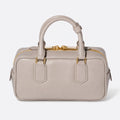Pumice Stone Padded Leather Top-Handle Bag, photo 1
