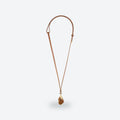 Gold Leather Necklace, photo 1
