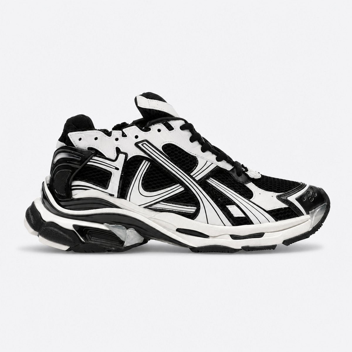 White Nylon Trainers, photo 1