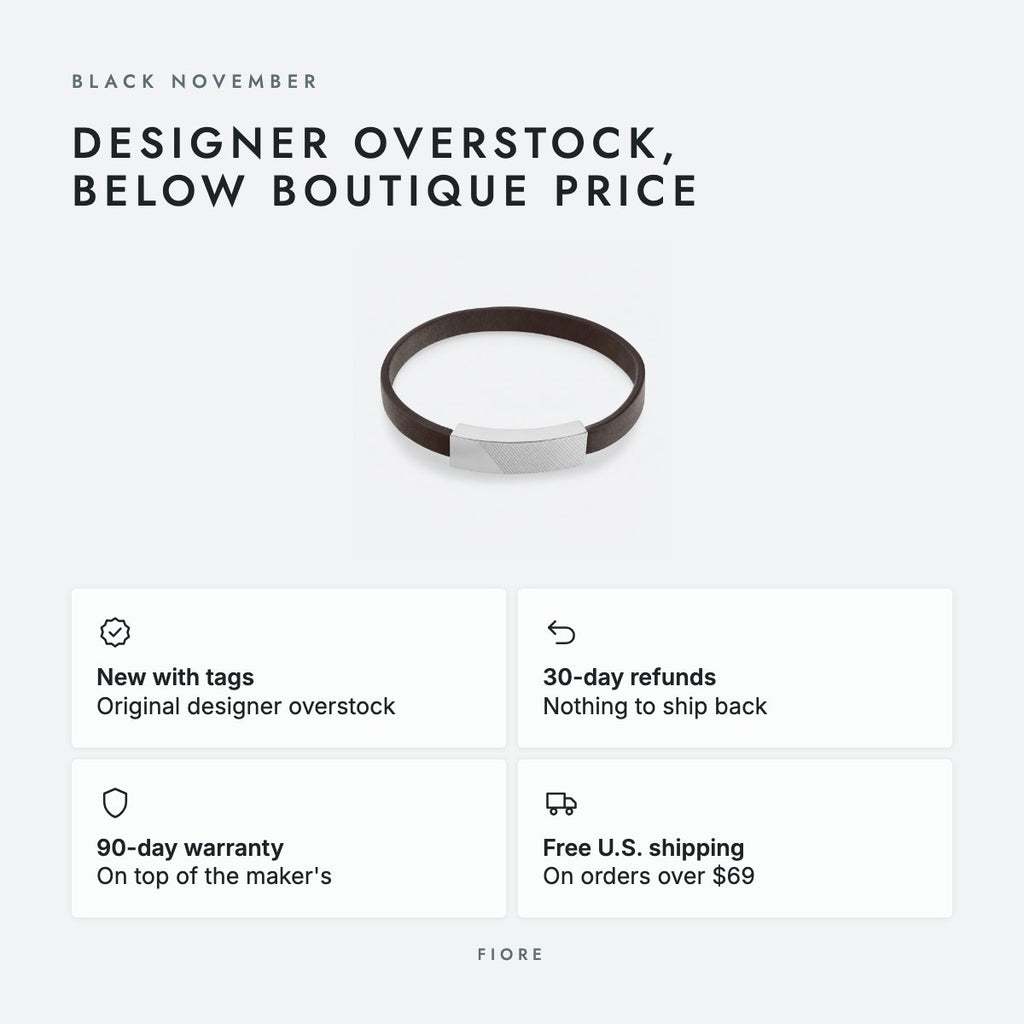 Brown Leather Bracelet, photo 5