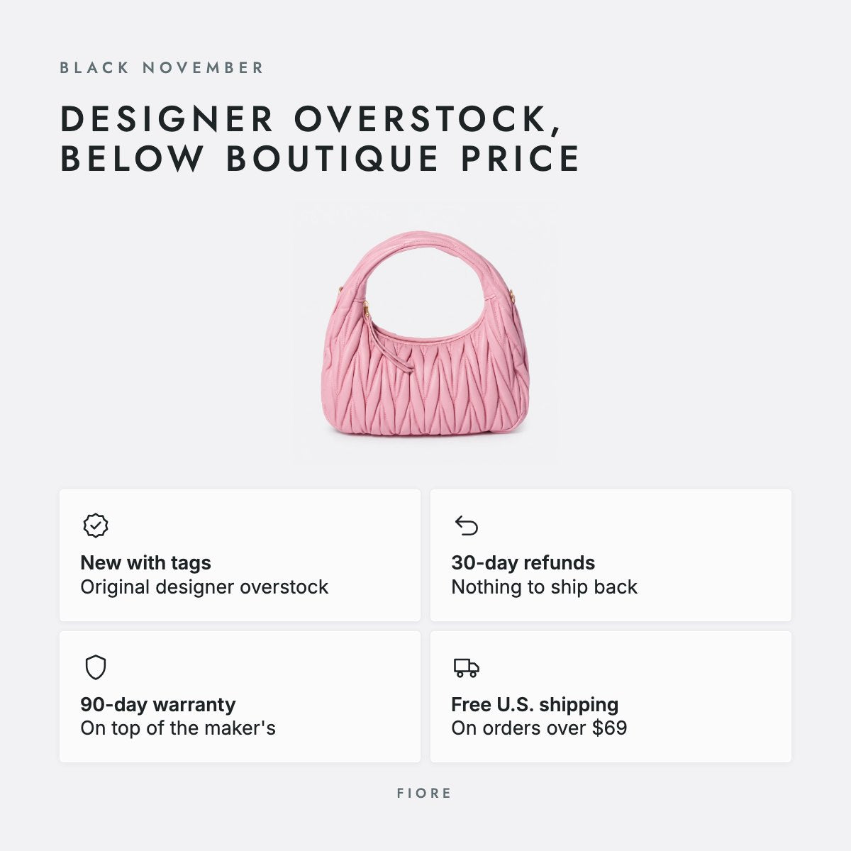 Pink Quilted Leather Hobo Bag, photo 5