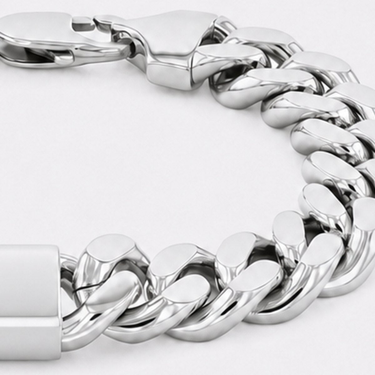 Silver Stainless Steel Bracelet, photo 3