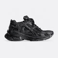 Black Layered Mesh Sneakers, photo 1