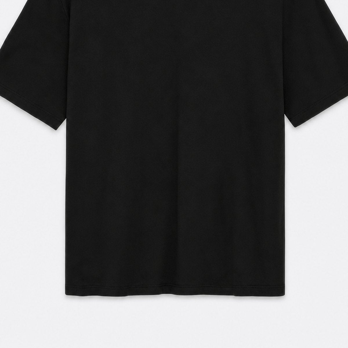 Black Cotton T-Shirt, photo 3