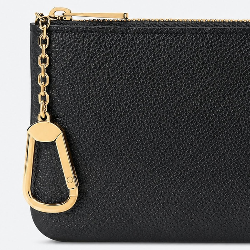 Black Leather Coin Purse, photo 2