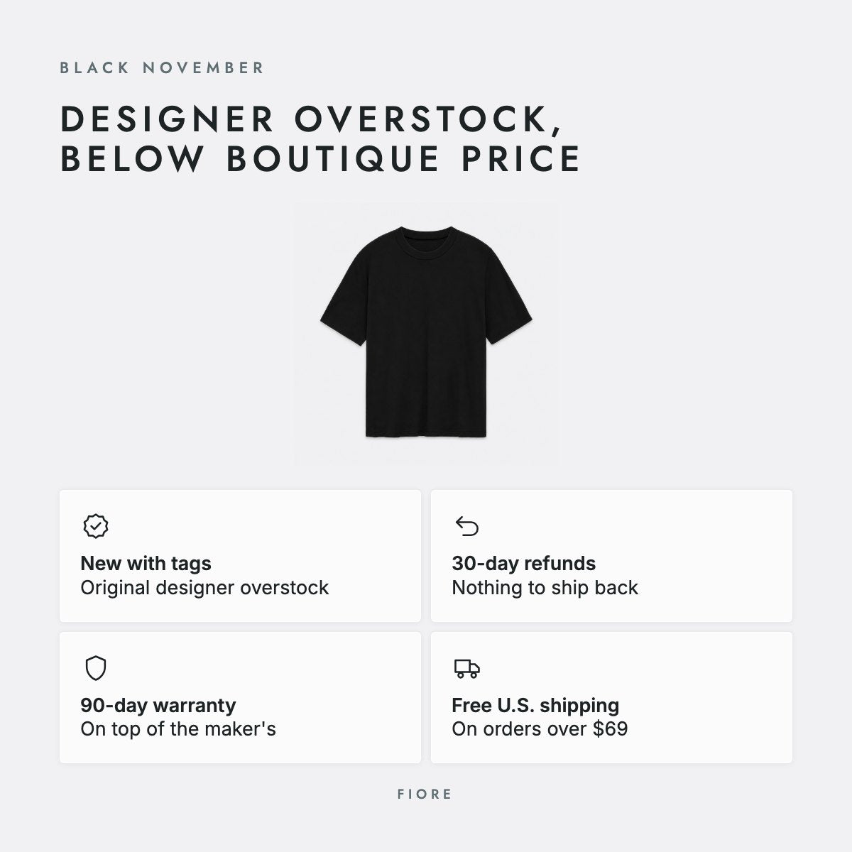 Black Cotton T-Shirt, photo 5