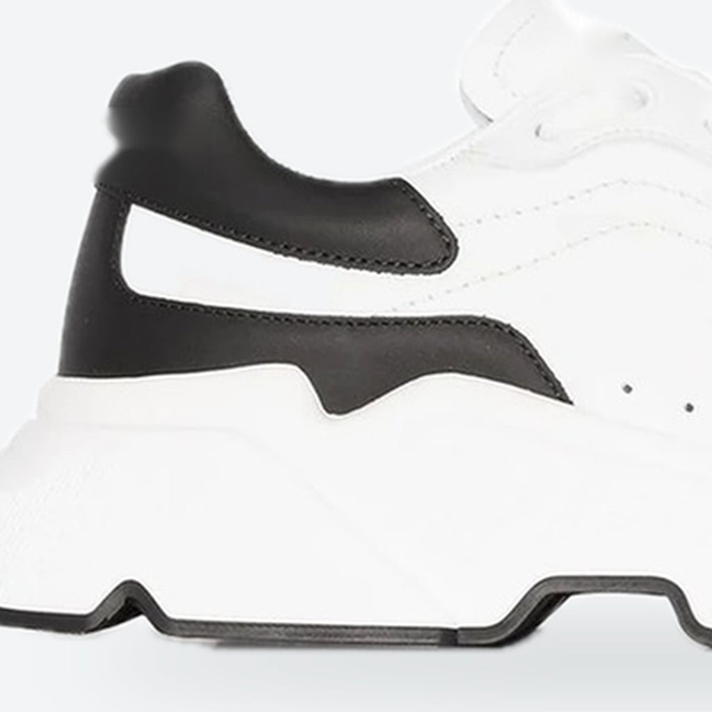White Leather Trainers, photo 2