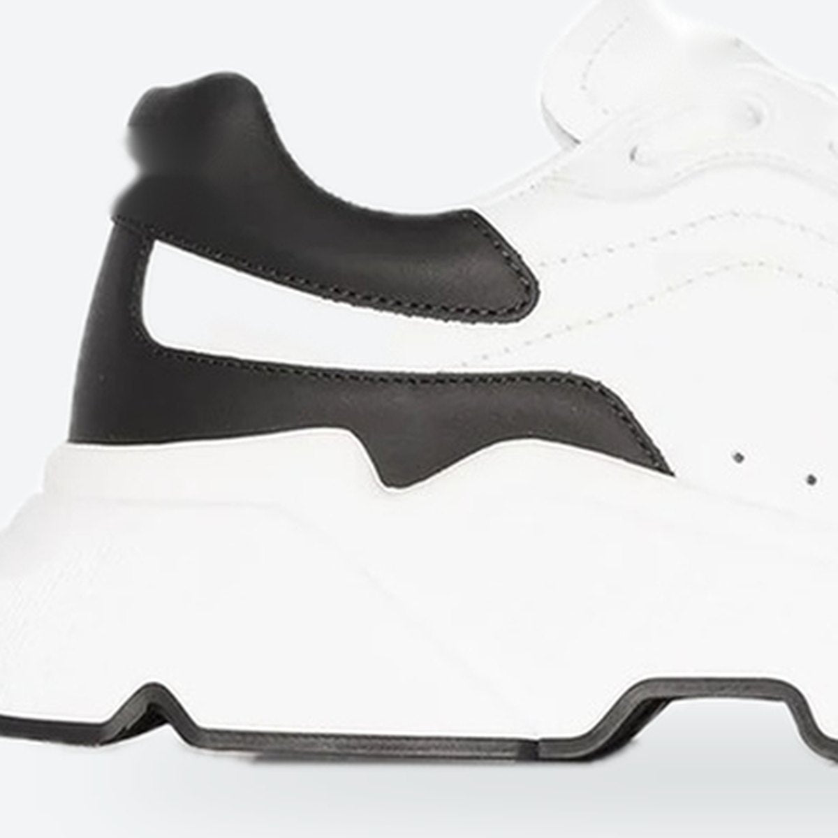 White Leather Trainers, photo 2