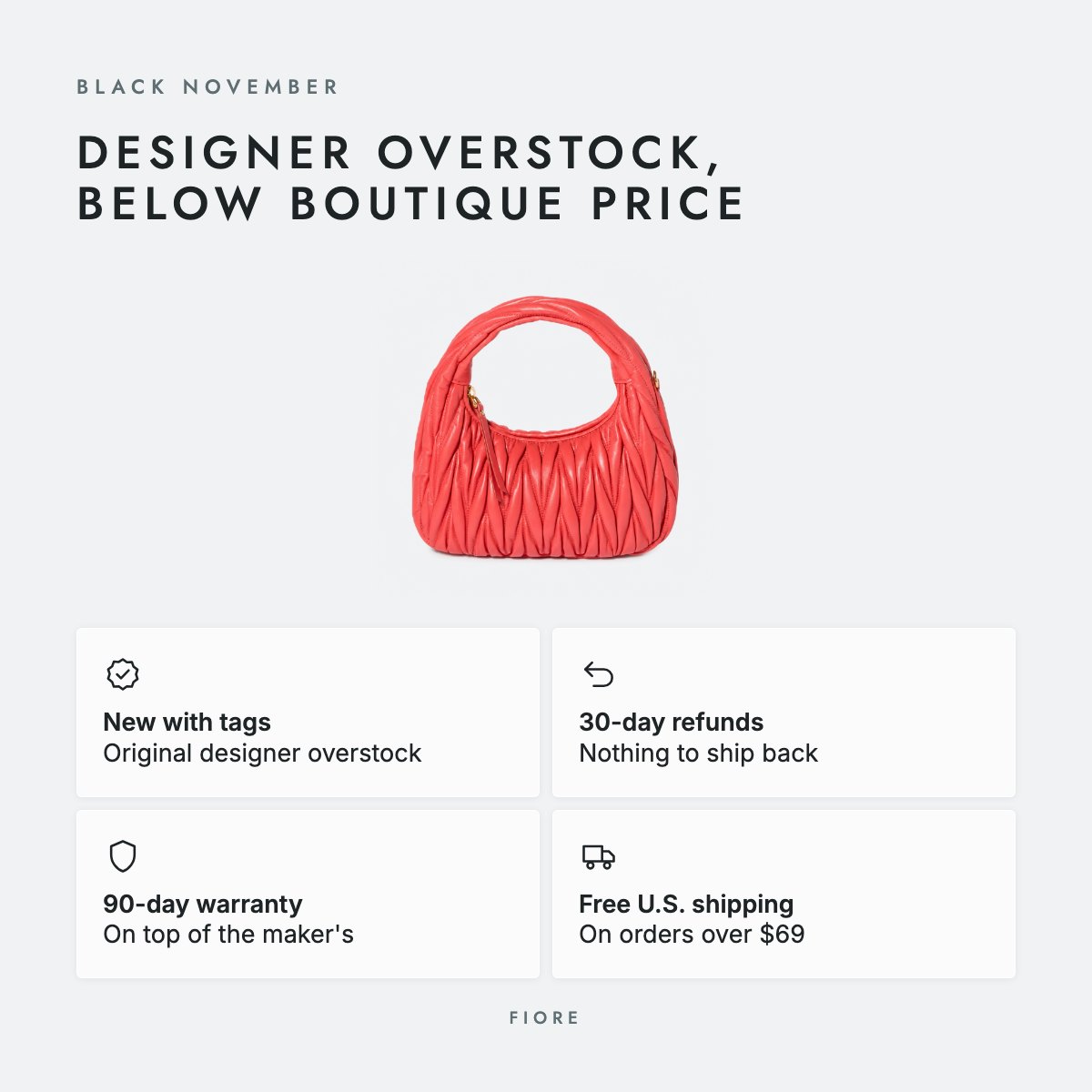 Coral Quilted Leather Hobo Bag, photo 5