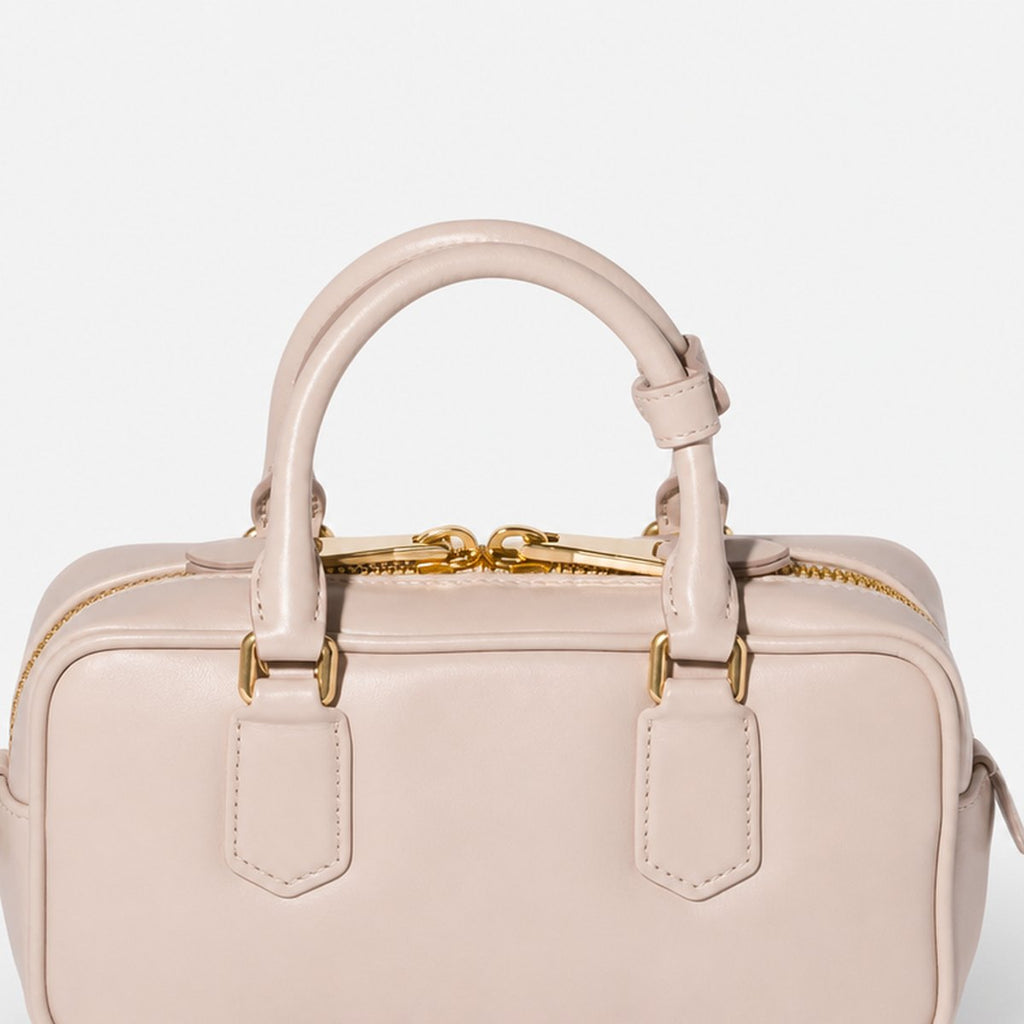 Water Lily Padded Leather Top-Handle Bag, photo 2