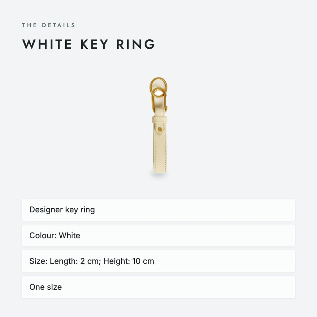 White Key Ring, photo 4