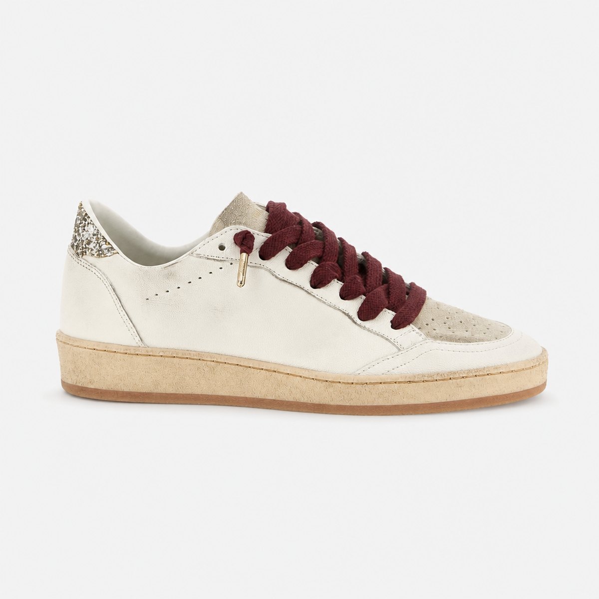 Beige Leather Sneakers, photo 1