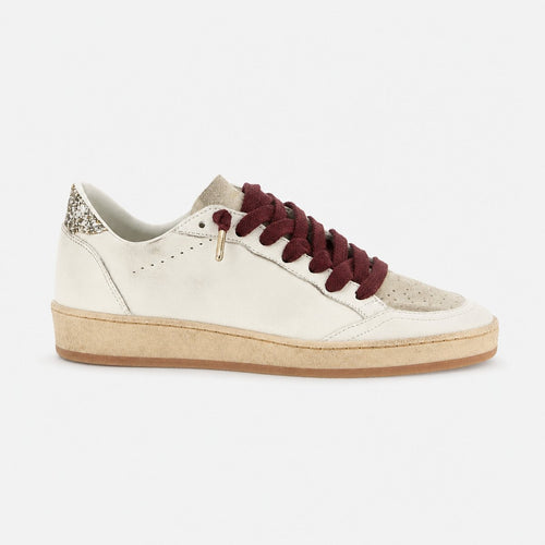 Beige Leather Sneakers, photo 1
