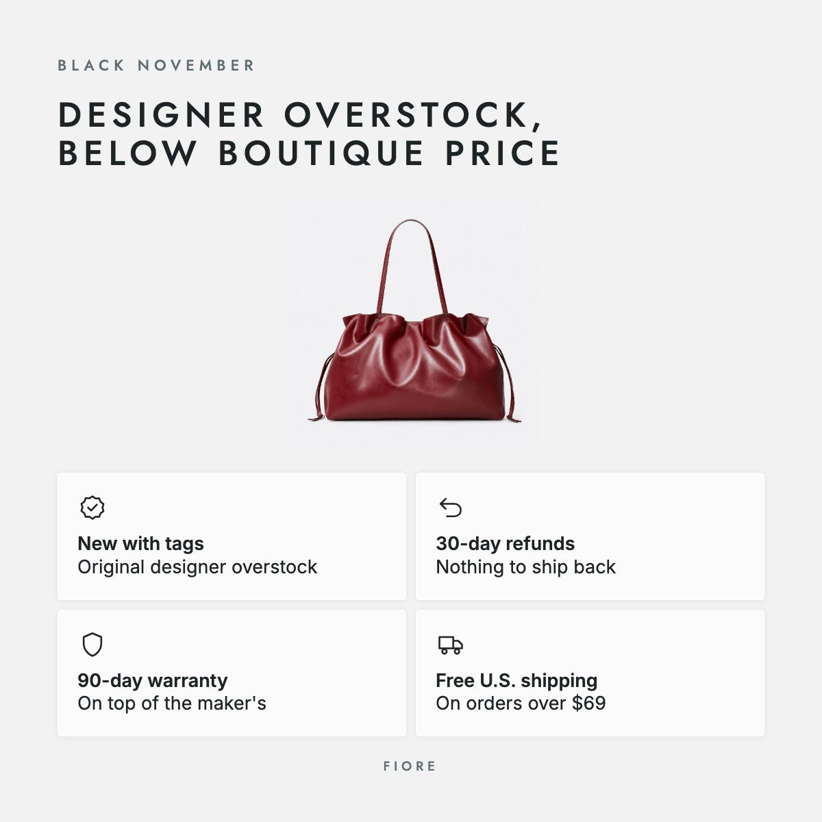 Merlot Drawstring Tote Bag, photo 5