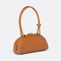 Brown Cotton Shoulder Bag, photo 1