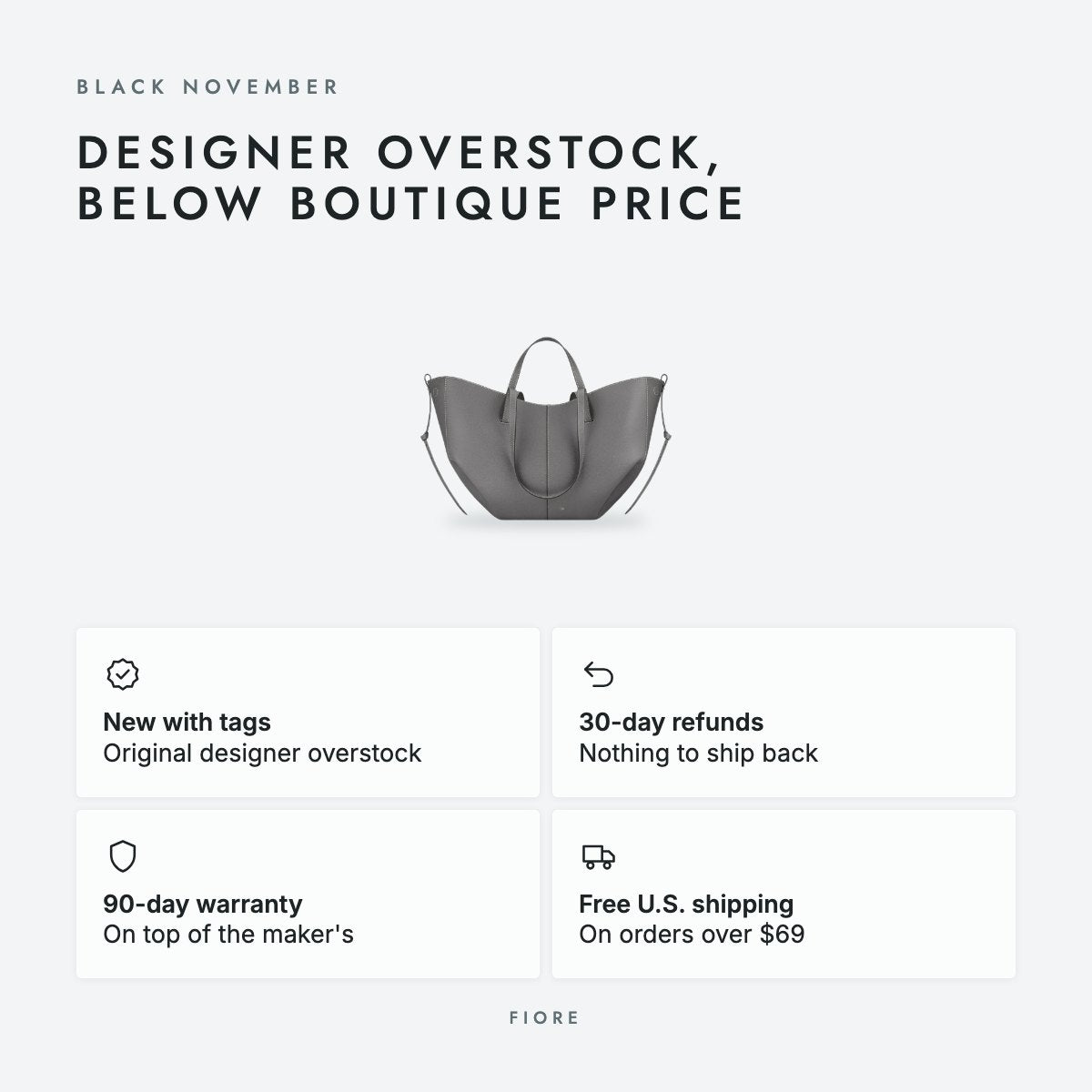 Large Stone Textured Leather Tote, photo 5