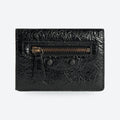 Black Leather Compact Wallet, photo 1