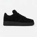 Black Suede Low-Top Sneakers, photo 1