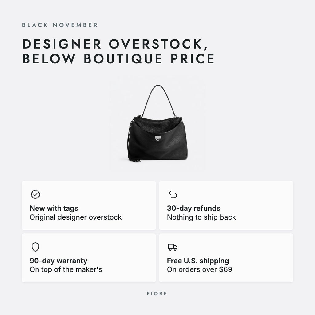 Black Grained Leather Top-Handle Bag, photo 5