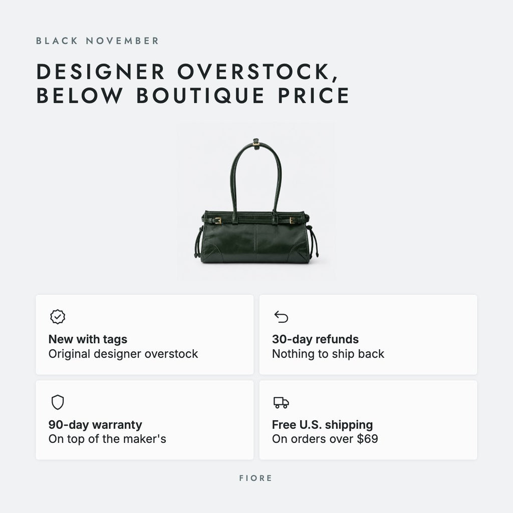 Forest Green Leather Top-Handle Bag, photo 5