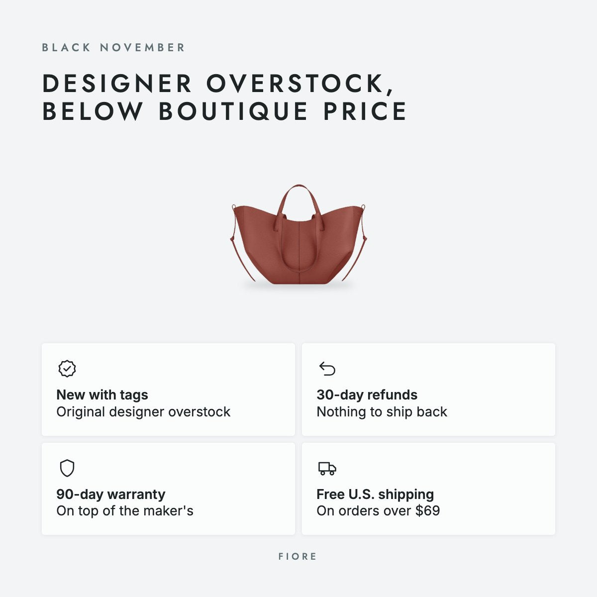Large Terracotta Textured Leather Tote, photo 5