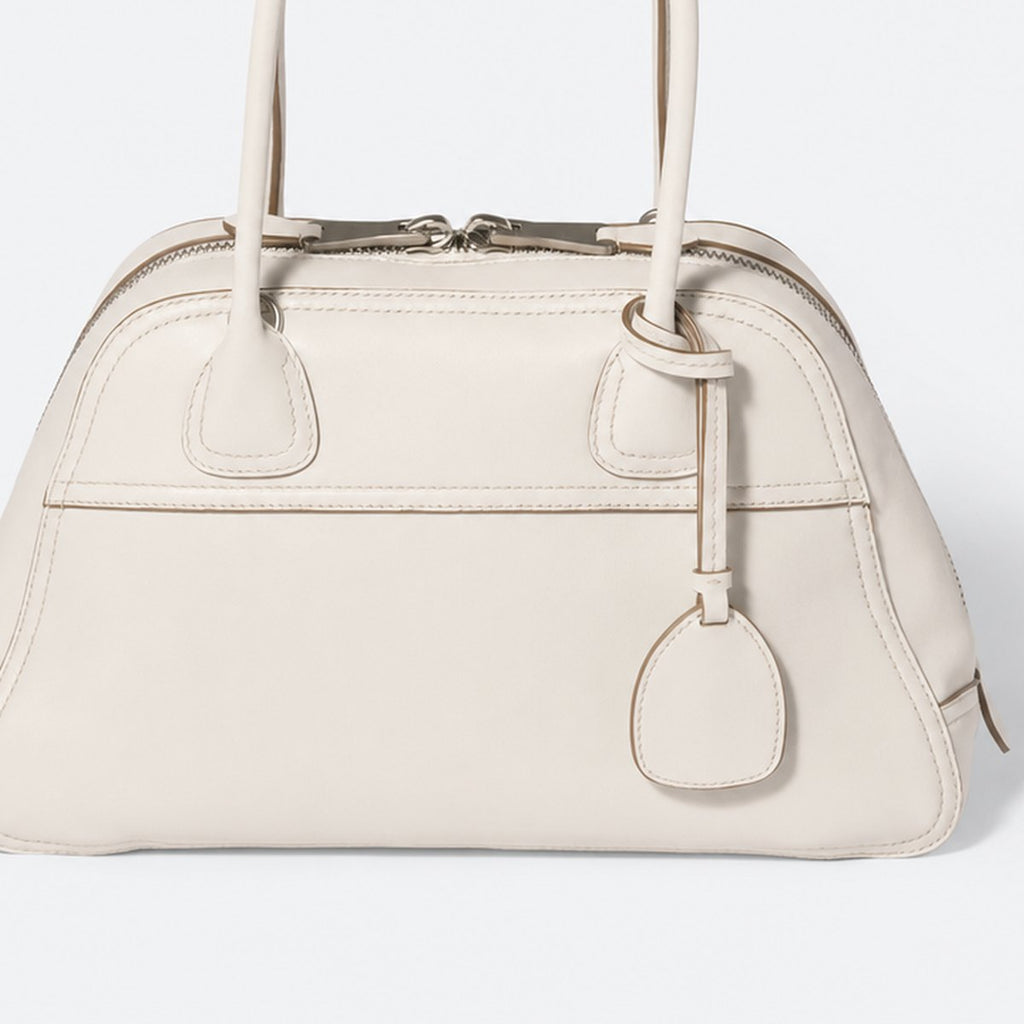 White Linen Tote Bag, photo 3