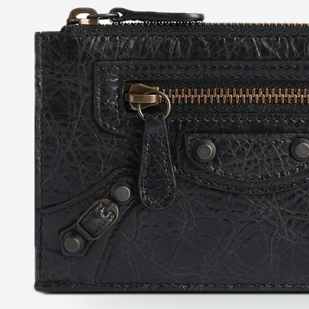 Black Leather Coin Purse, photo 2