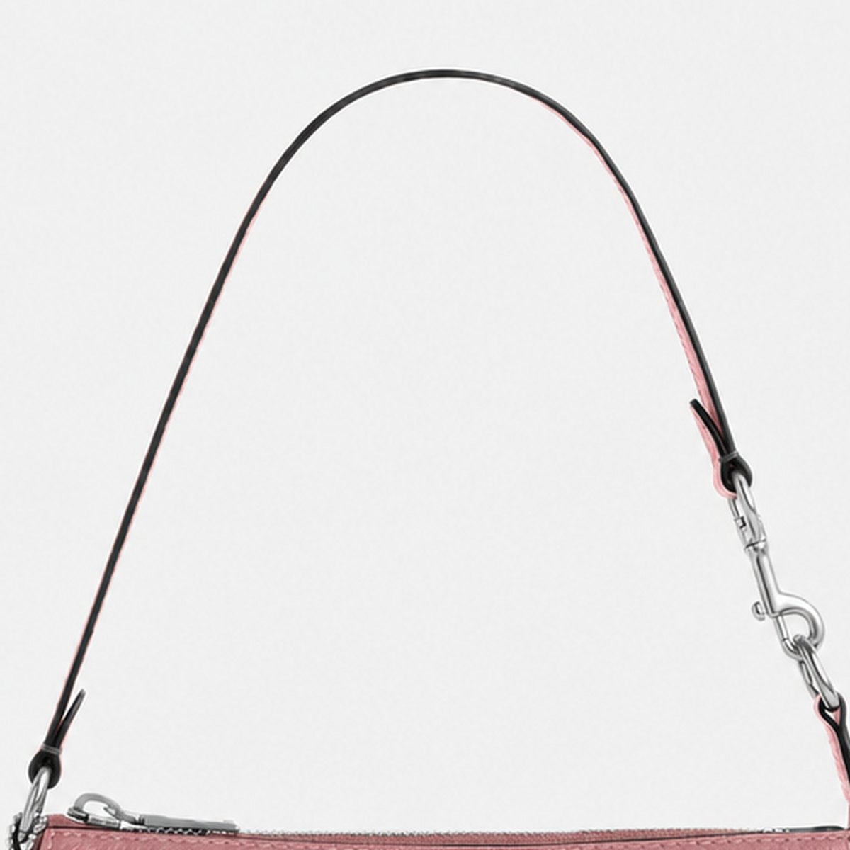 Dusty Pink Pebble Leather Mini Shoulder Bag, photo 2