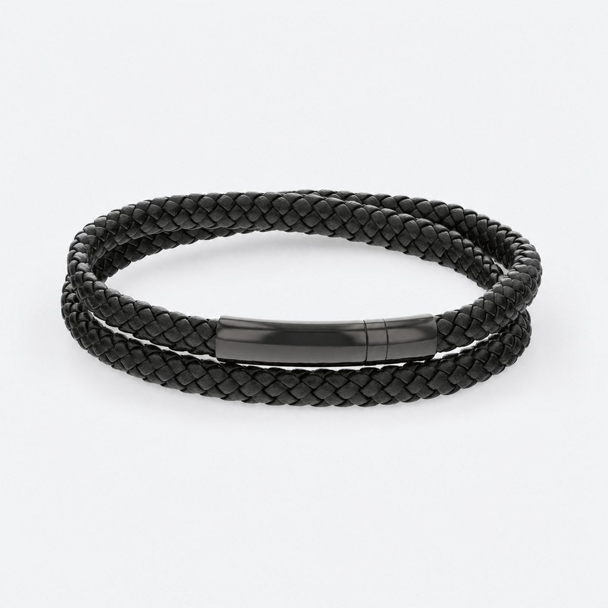 Black Leather Bracelet, photo 1