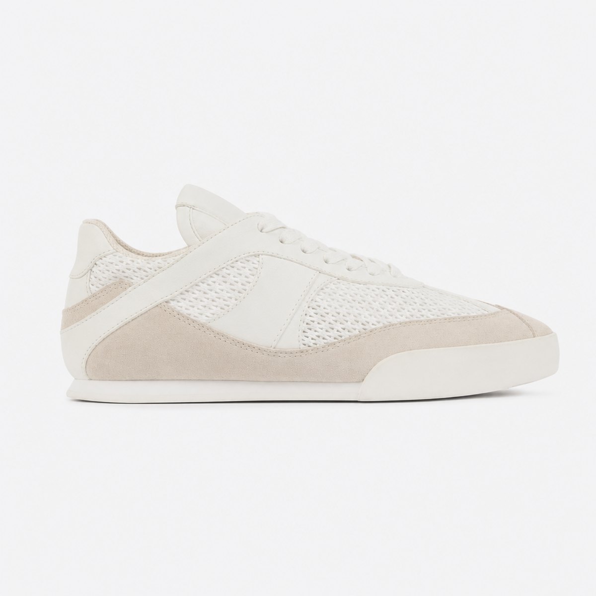 White Suede Sneakers, photo 1