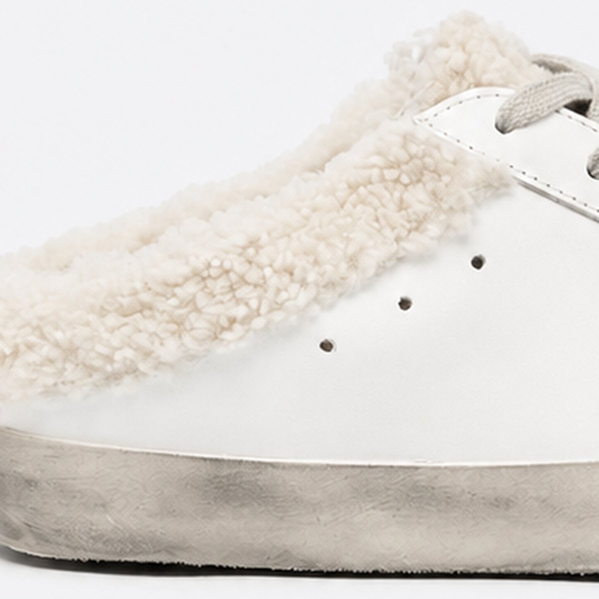 White Leather Sneakers, photo 2