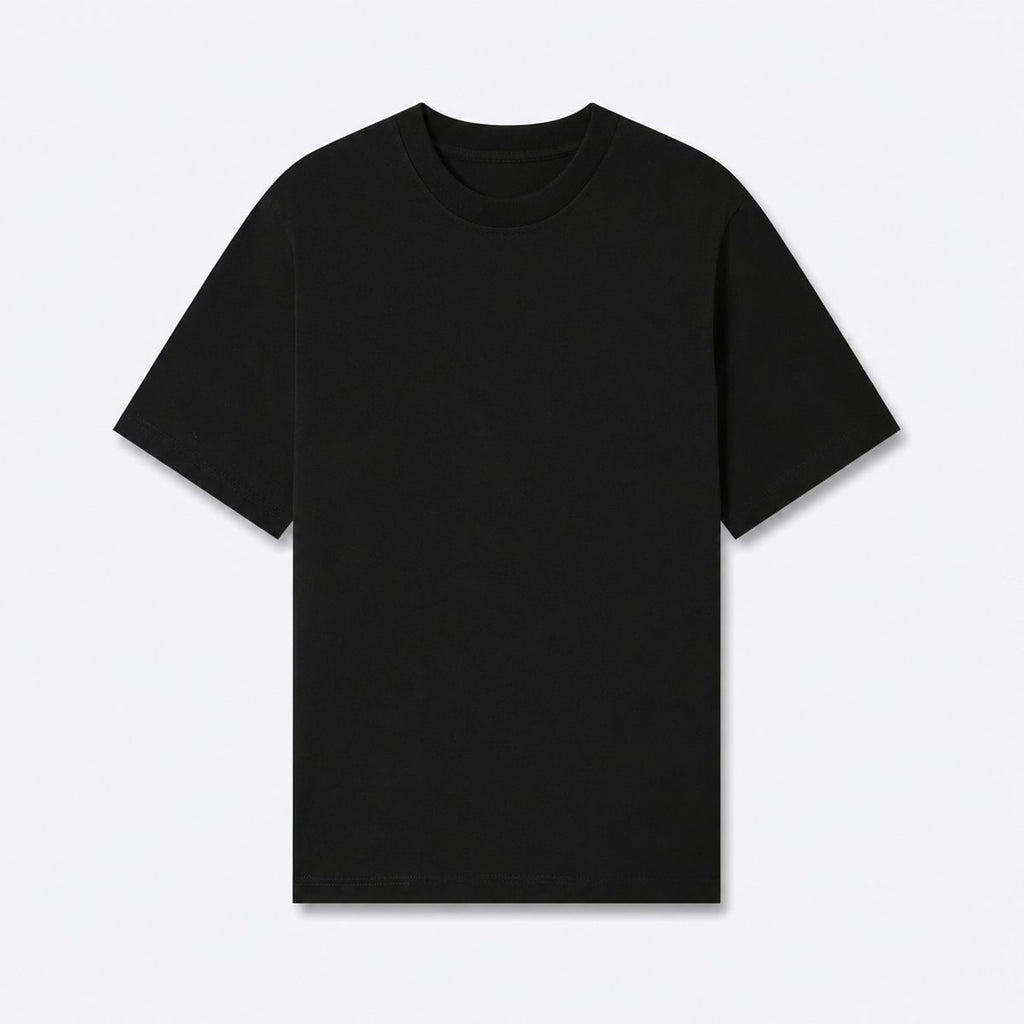 Black Cotton T-Shirt, photo 1