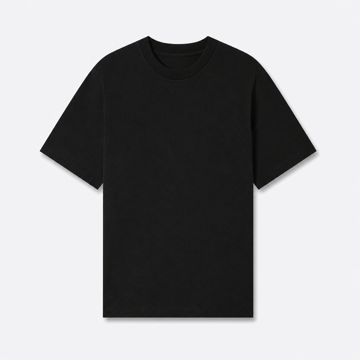 Black Cotton T-Shirt, photo 1