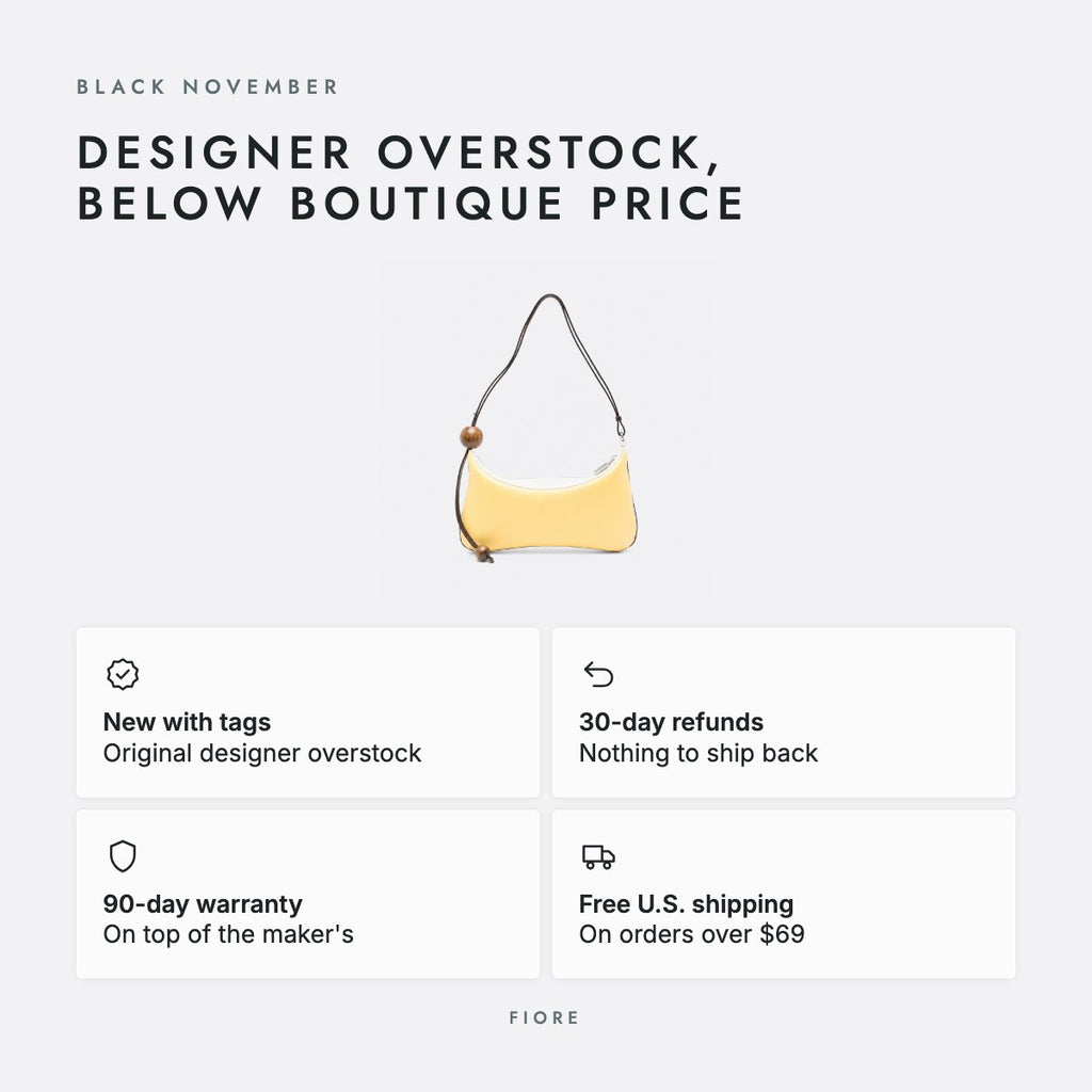 Pastel Yellow Lambskin Curved Shoulder Bag, photo 5