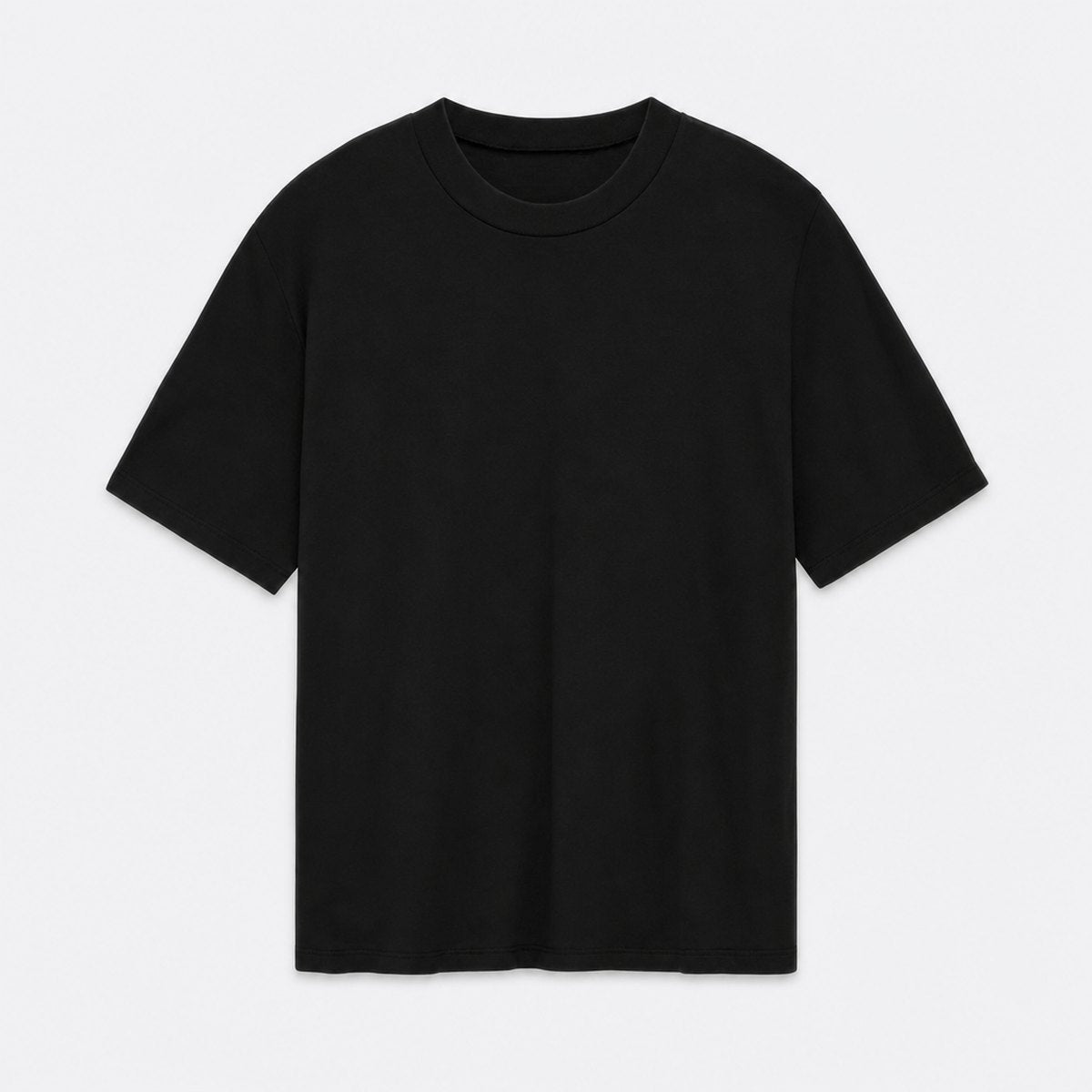 Black Cotton T-Shirt, photo 1