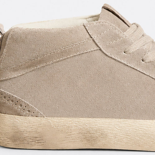 Beige Leather Trainers, photo 2