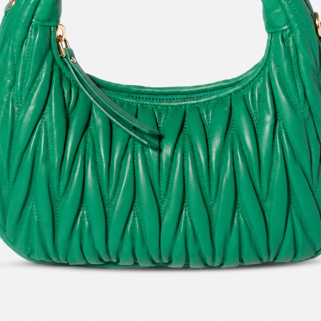 Mango Quilted Leather Hobo Bag, photo 3